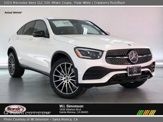 2020 Mercedes-Benz GLC 300 4Matic Coupe in Polar White