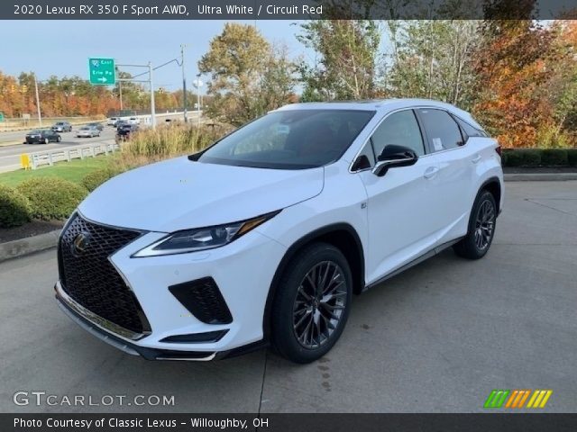 2020 Lexus RX 350 F Sport AWD in Ultra White