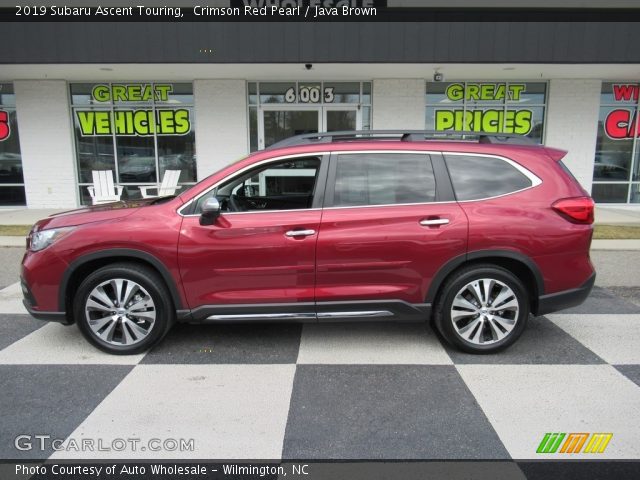 2019 Subaru Ascent Touring in Crimson Red Pearl
