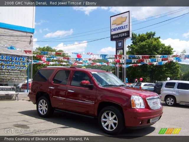2008 GMC Yukon Denali in Red Jewel Tintcoat