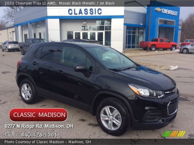 2020 Chevrolet Trax LS AWD in Mosaic Black Metallic