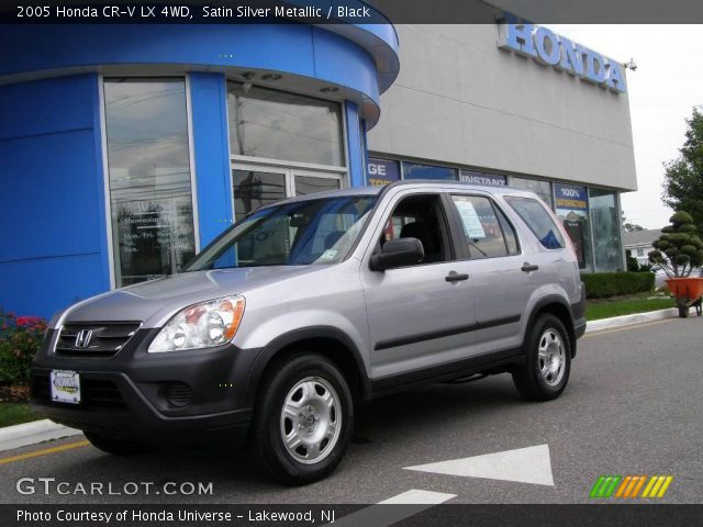 2005 Honda CR-V LX 4WD in Satin Silver Metallic