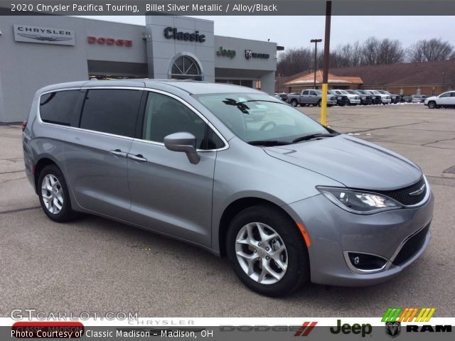 2020 Chrysler Pacifica Touring in Billet Silver Metallic
