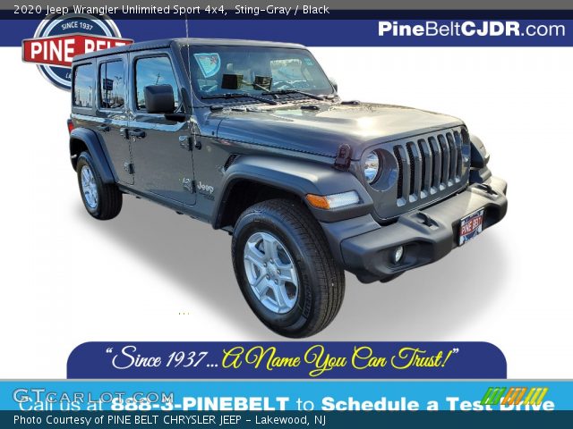 2020 Jeep Wrangler Unlimited Sport 4x4 in Sting-Gray