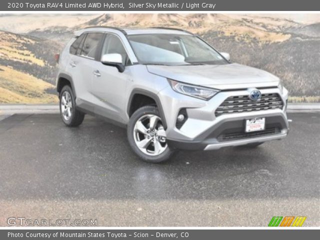 2020 Toyota RAV4 Limited AWD Hybrid in Silver Sky Metallic