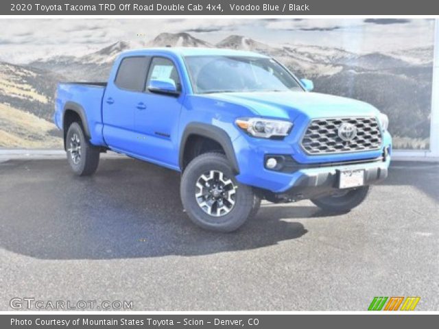 2020 Toyota Tacoma TRD Off Road Double Cab 4x4 in Voodoo Blue