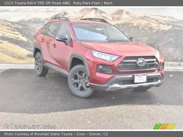 2020 Toyota RAV4 TRD Off-Road AWD in Ruby Flare Pearl