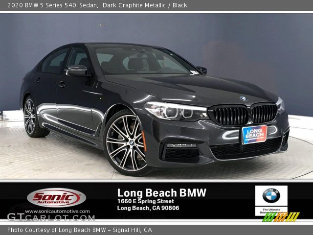 2020 BMW 5 Series 540i Sedan in Dark Graphite Metallic