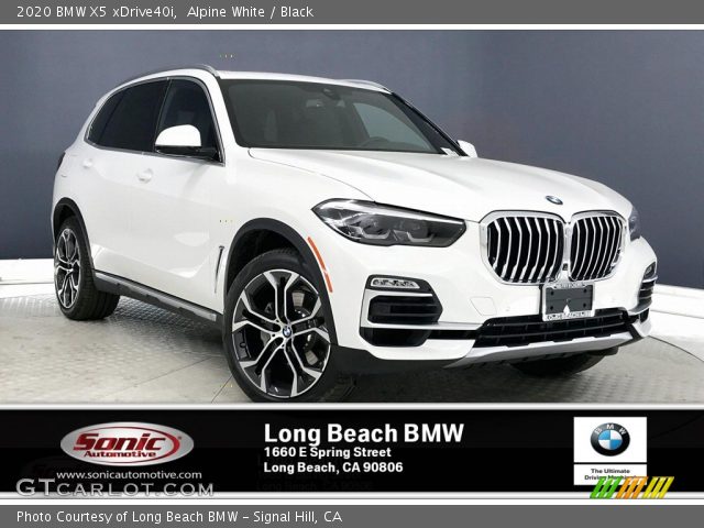 2020 BMW X5 xDrive40i in Alpine White