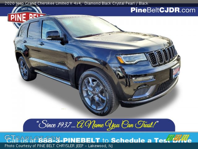 2020 Jeep Grand Cherokee Limited X 4x4 in Diamond Black Crystal Pearl