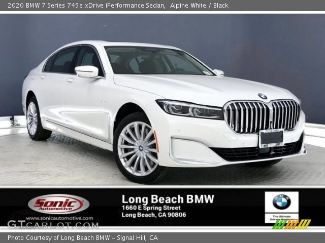 2020 BMW 7 Series 745e xDrive iPerformance Sedan in Alpine White