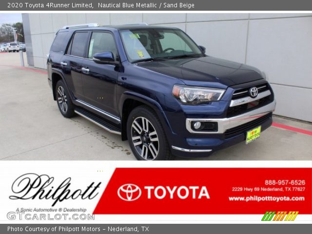 2020 Toyota 4Runner Limited in Nautical Blue Metallic