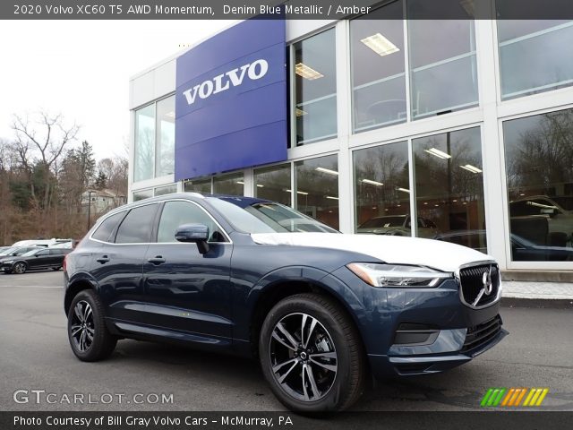 2020 Volvo XC60 T5 AWD Momentum in Denim Blue Metallic