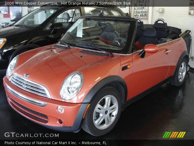 2006 Mini Cooper Convertible in Hot Orange Metallic