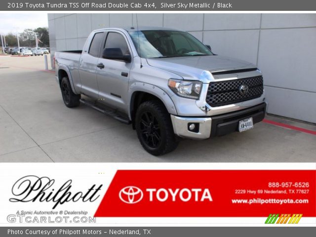 2019 Toyota Tundra TSS Off Road Double Cab 4x4 in Silver Sky Metallic