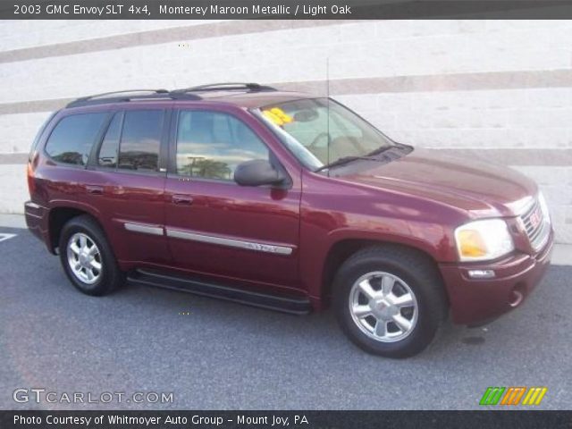 2003 GMC Envoy SLT 4x4 in Monterey Maroon Metallic