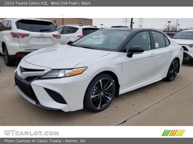 2020 Toyota Camry XSE in Wind Chill Pearl