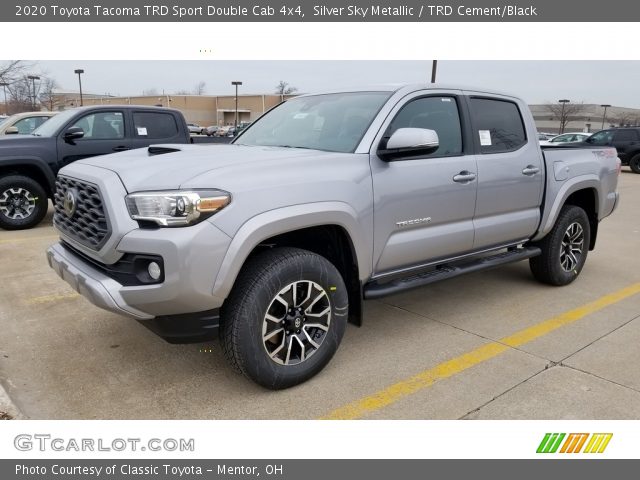 2020 Toyota Tacoma TRD Sport Double Cab 4x4 in Silver Sky Metallic
