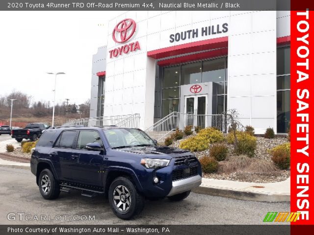 2020 Toyota 4Runner TRD Off-Road Premium 4x4 in Nautical Blue Metallic