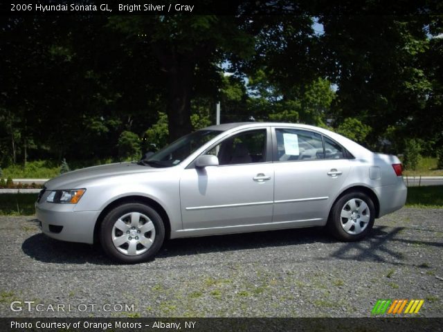 2006 Hyundai Sonata GL in Bright Silver