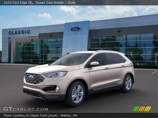 2020 Ford Edge SEL in Desert Gold Metallic