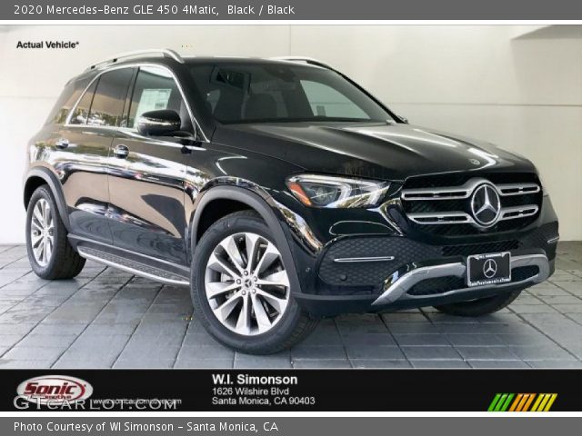 2020 Mercedes-Benz GLE 450 4Matic in Black