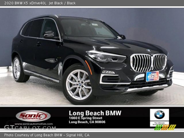 2020 BMW X5 xDrive40i in Jet Black