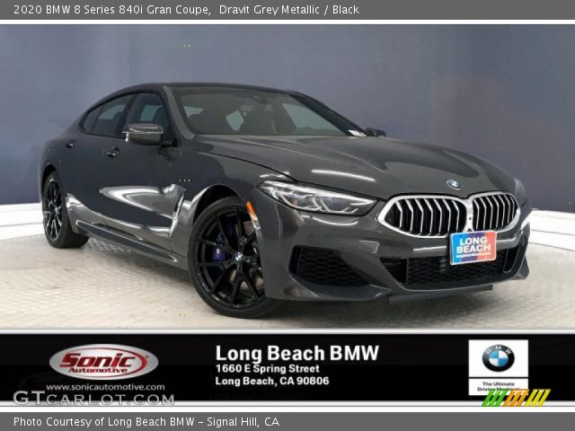 2020 BMW 8 Series 840i Gran Coupe in Dravit Grey Metallic