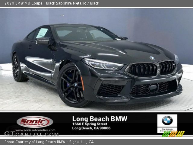 2020 BMW M8 Coupe in Black Sapphire Metallic