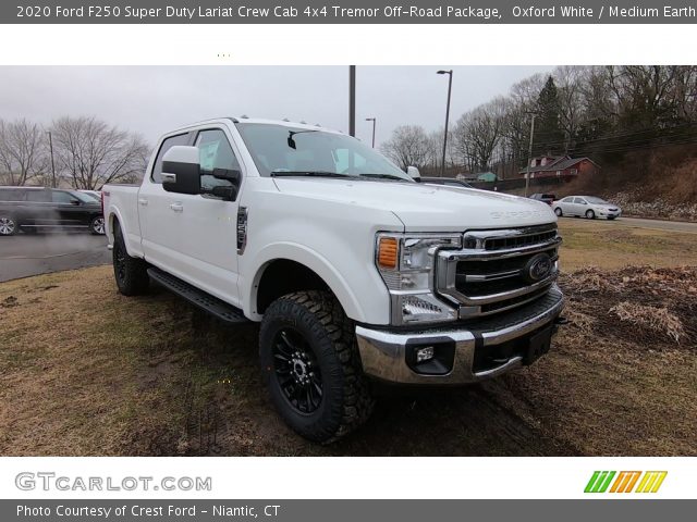 2020 Ford F250 Super Duty Lariat Crew Cab 4x4 Tremor Off-Road Package in Oxford White