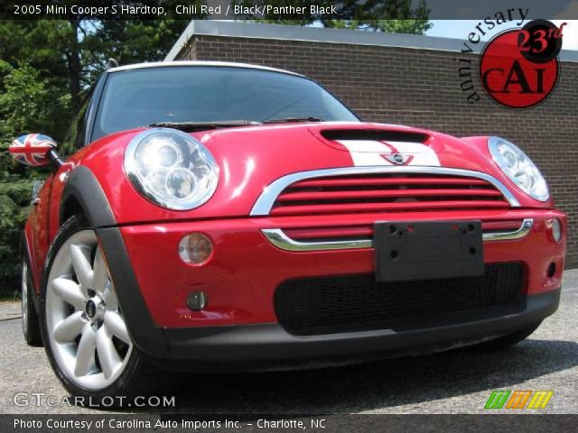 2005 Mini Cooper S Hardtop in Chili Red