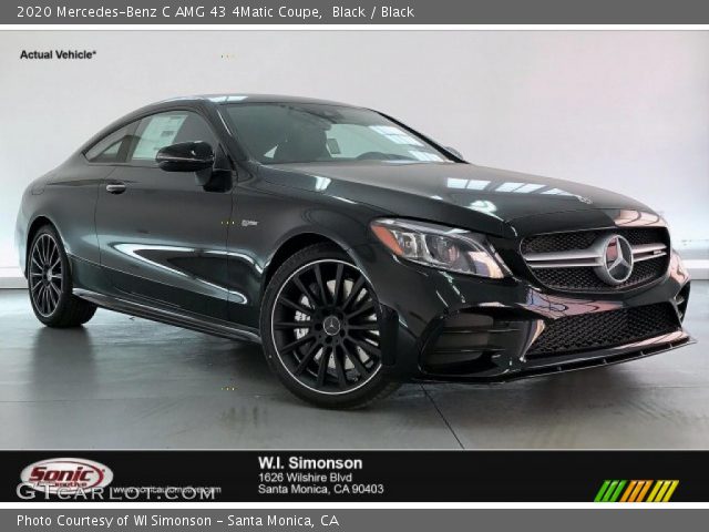 2020 Mercedes-Benz C AMG 43 4Matic Coupe in Black