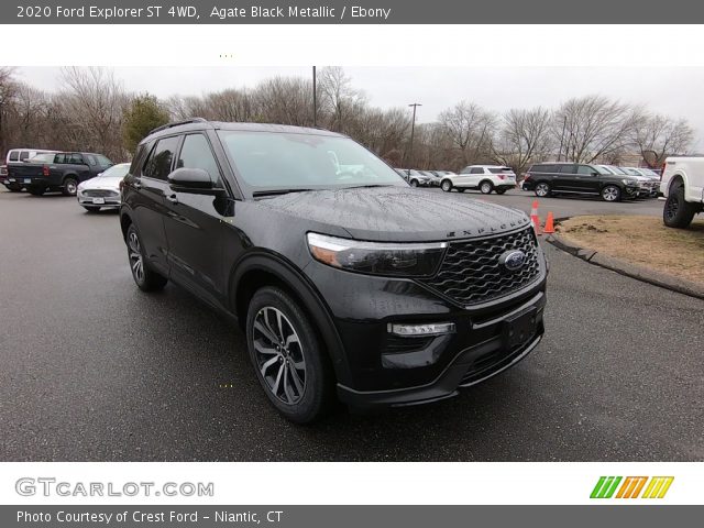 2020 Ford Explorer ST 4WD in Agate Black Metallic