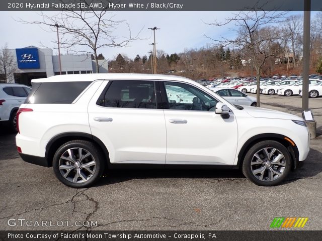 2020 Hyundai Palisade SEL AWD in Hyper White