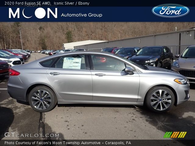 2020 Ford Fusion SE AWD in Iconic Silver