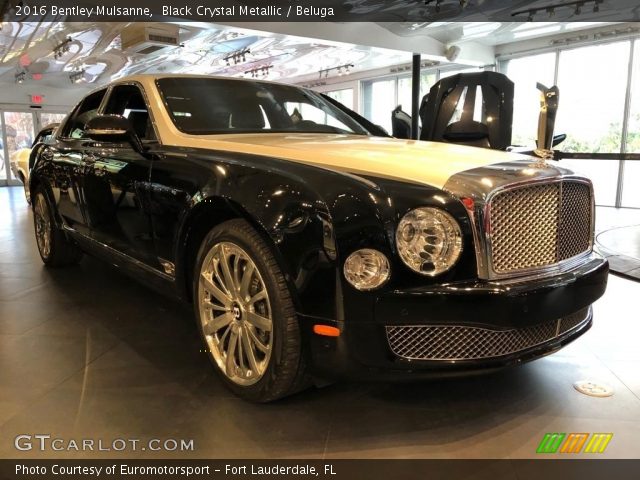 2016 Bentley Mulsanne  in Black Crystal Metallic