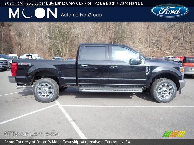 2020 Ford F250 Super Duty Lariat Crew Cab 4x4 in Agate Black