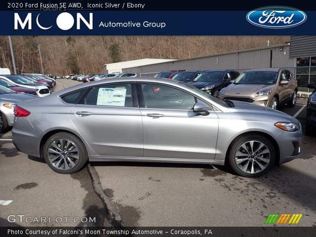2020 Ford Fusion SE AWD in Iconic Silver