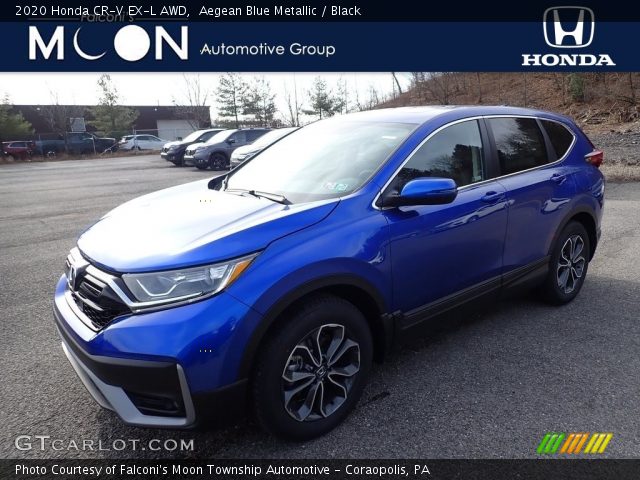 2020 Honda CR-V EX-L AWD in Aegean Blue Metallic
