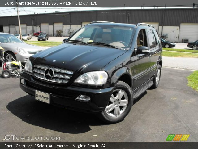 2005 Mercedes-Benz ML 350 4Matic in Black