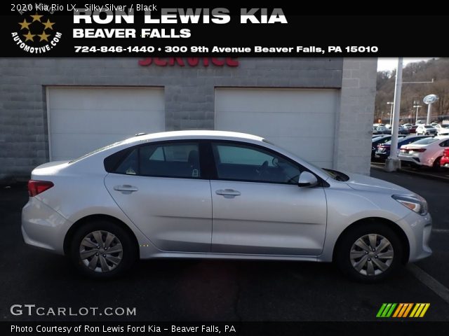2020 Kia Rio LX in Silky Silver