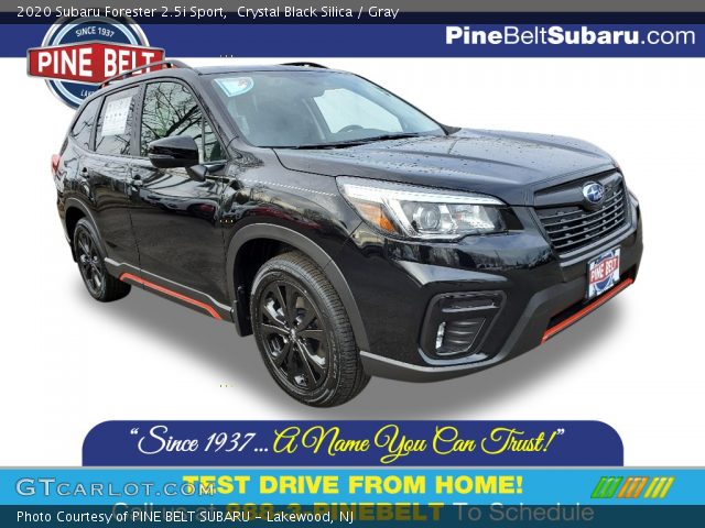 2020 Subaru Forester 2.5i Sport in Crystal Black Silica