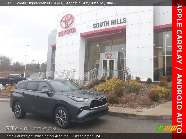 2020 Toyota Highlander XLE AWD in Magnetic Gray Metallic