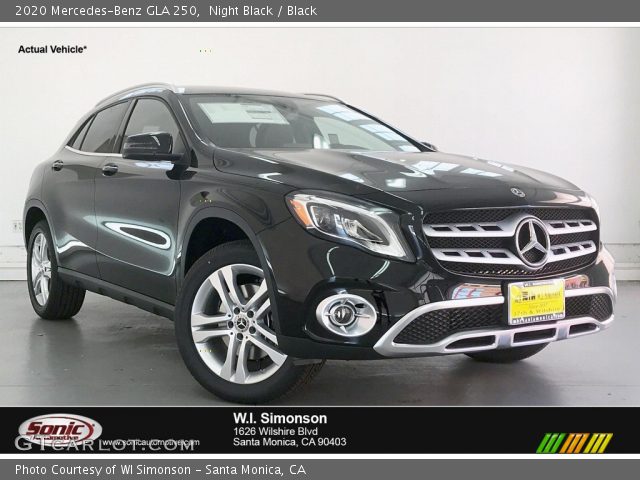 2020 Mercedes-Benz GLA 250 in Night Black