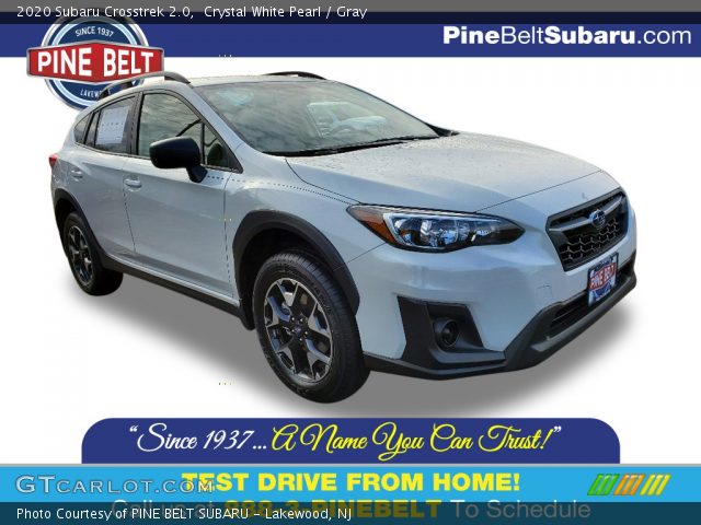 2020 Subaru Crosstrek 2.0 in Crystal White Pearl