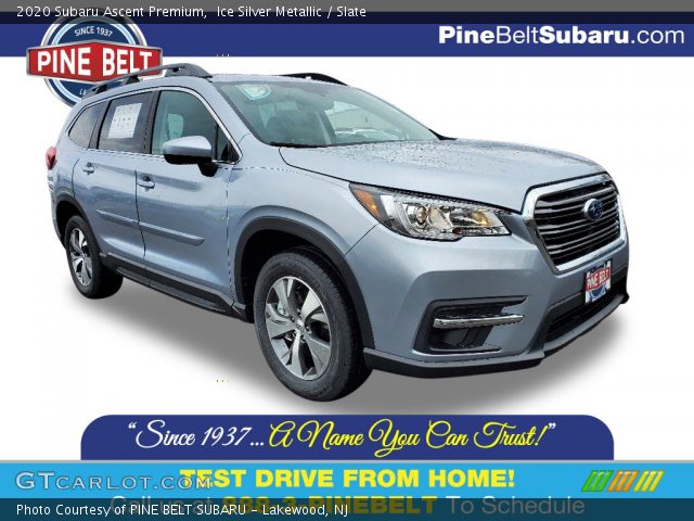 2020 Subaru Ascent Premium in Ice Silver Metallic