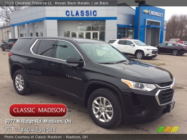 2020 Chevrolet Traverse LS in Mosaic Black Metallic