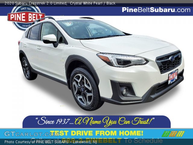 2020 Subaru Crosstrek 2.0 Limited in Crystal White Pearl