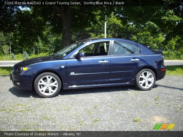 2009 Mazda MAZDA3 s Grand Touring Sedan in Stormy Blue Mica
