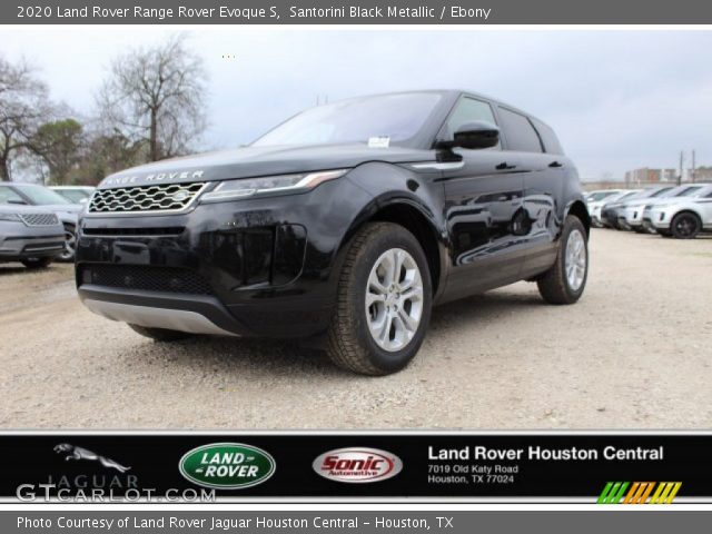 2020 Land Rover Range Rover Evoque S in Santorini Black Metallic